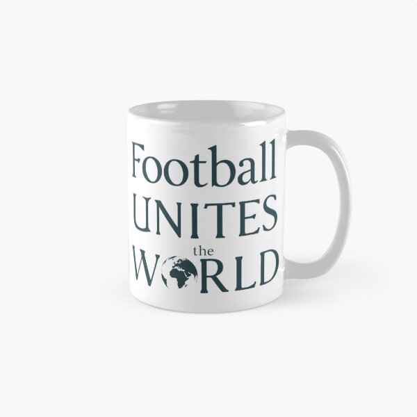 Item preview, Football Unites The World Minimalist Typography designed and sold by Little-Miracle.