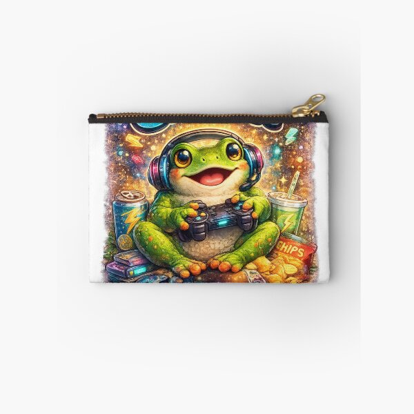 Item preview, Epic Gamer Frog – Cute Gaming Frog with Controller designed and sold by CSOApparels.
