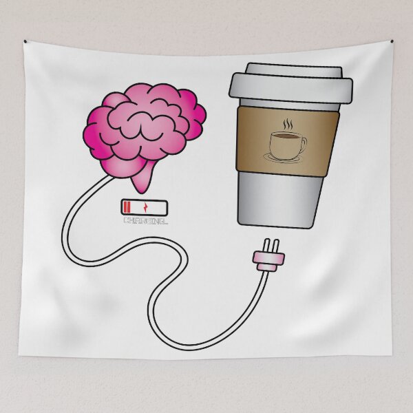 Item preview, Recharging with Coffee! designed and sold by BDMTees.