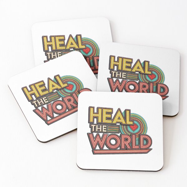 Item preview, HEAL THE WORLD designed and sold by likbatonboot.
