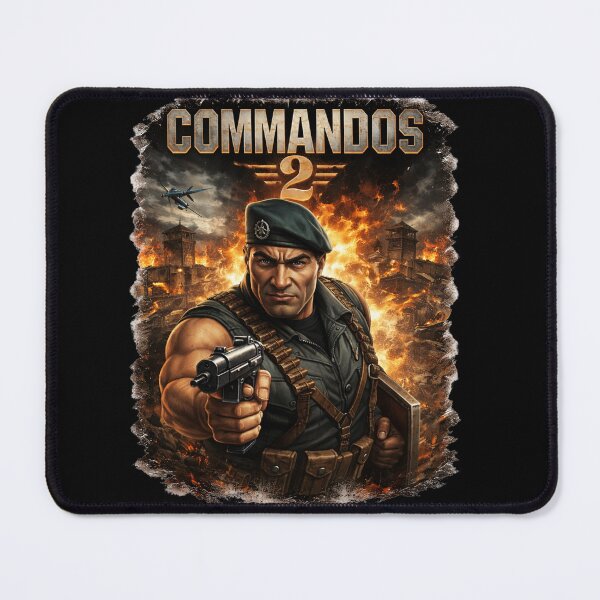 Item preview, Green Beret Commandos 2 – Retro Tactical Game Inspired Design designed and sold by Krisekk.