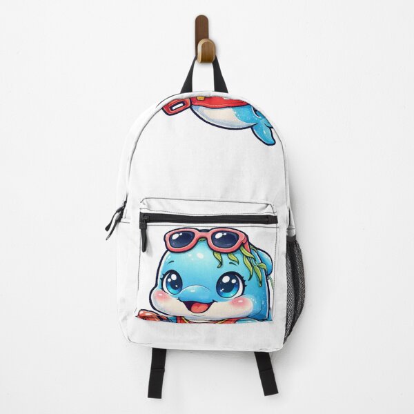 Item preview, Cute Baby Dolphin Lifeguard Beach Rescue Art designed and sold by LegatoDesigne.