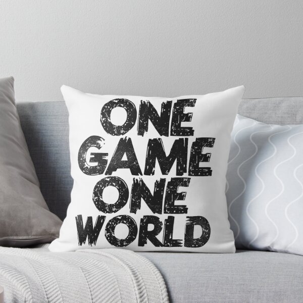 Item preview, One Game One World Grunge Soccer Typography designed and sold by Little-Miracle.