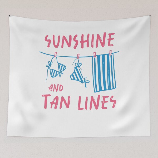 Item preview, Sunshine and Tan Lines Summer Vacation Beach Wear designed and sold by izmb.