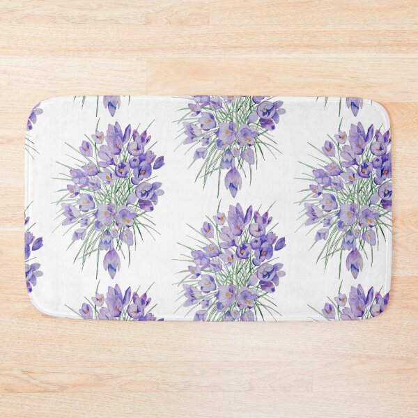 Item preview, Crocuses watercolour painting  designed and sold by esvb.
