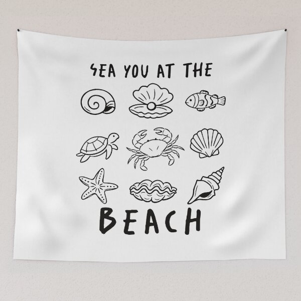 Item preview, Sea You At The Beach Ocean Marine Life Vacation designed and sold by izmb.