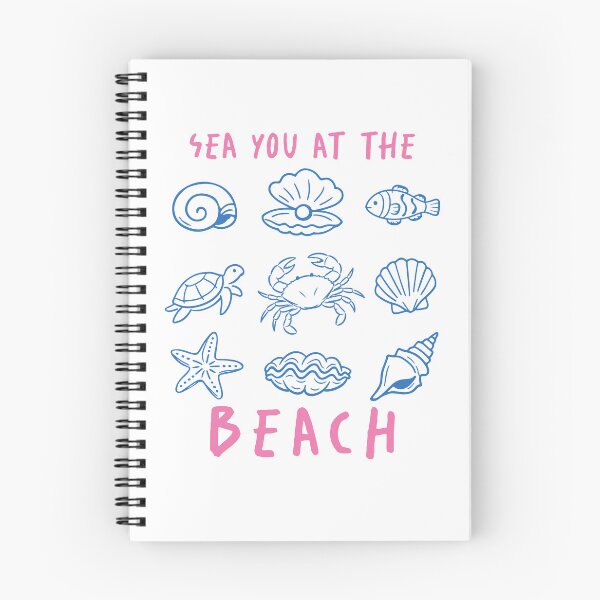Item preview, Sea You At The Beach Ocean Creatures Doodle Art designed and sold by izmb.