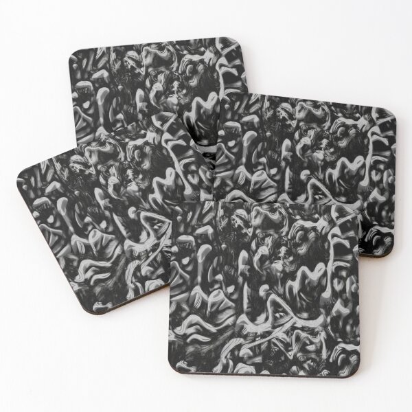 Item preview, Beautiful Cushions/ Pattern Black Darkness designed and sold by ozcushionstoo.