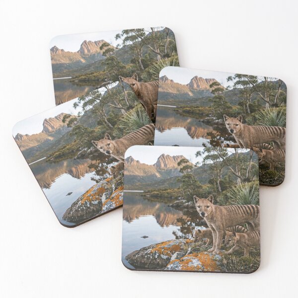 Item preview, Tasmanian Tiger & Joeys designed and sold by ShaneWalkerArt.
