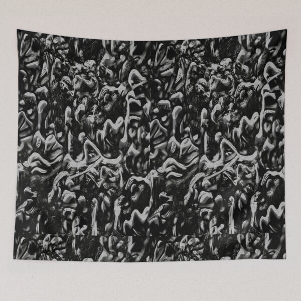 Item preview, Beautiful Cushions/ Pattern Black Darkness designed and sold by ozcushionstoo.