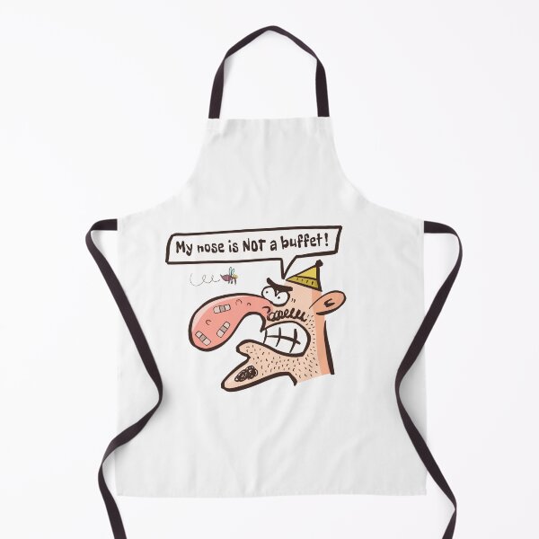Item preview, Irritated Man vs Summer Bugs Doodle designed and sold by SomeDoodles.
