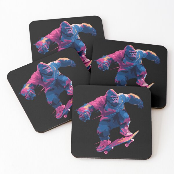 Item preview, Neon Gorilla Skakeboarding designed and sold by ClubVacay.