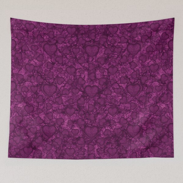 Item preview, Pattern of "Purple Heart" stones designed and sold by Cherevan.