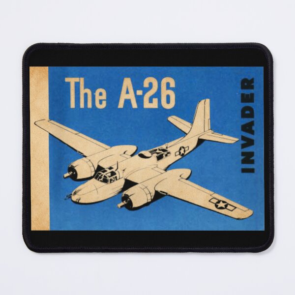 Item preview, A-26 Invader Twin-Engine WW2 American Aircraft Graphic designed and sold by MilitaryMart.
