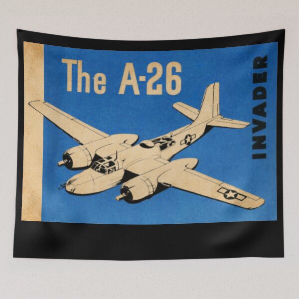 Item preview, A-26 Invader Twin-Engine WW2 American Aircraft Graphic designed and sold by MilitaryMart.