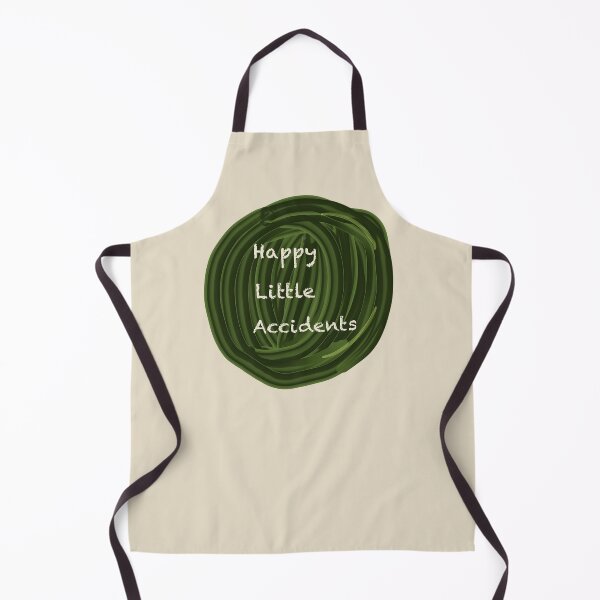 Item preview, Happy Little Accidents – Painterly Green Paint Blob Art Sticker & Tee designed and sold by Fezzyboo.