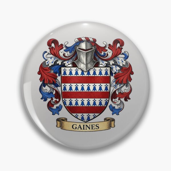 Item preview, The Gaines Family Coat of Arms designed and sold by BagTown Clans.
