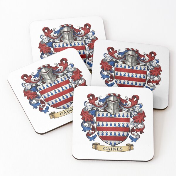 Item preview, The Gaines Family Coat of Arms designed and sold by BagTown Clans.