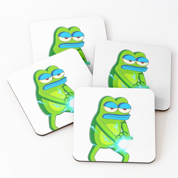 Item preview, Funny Pepe Frog Meme Energy Glow designed and sold by Peac7e.
