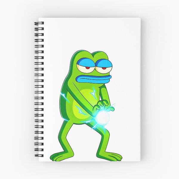 Item preview, Funny Pepe Frog Meme Energy Glow designed and sold by Peac7e.