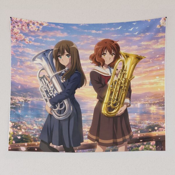 Item preview, Sound Euphonium - Oumae Kumiko & Kousaka Reina designed and sold by Bikash-A7.