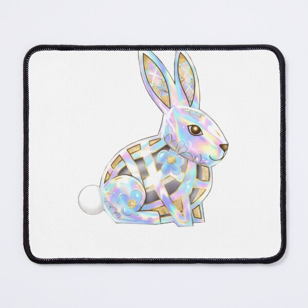 Item preview, Crystal Easter Bunny Geometric Rabbit Illustration designed and sold by PhokaPhokich.