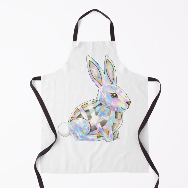 Item preview, Crystal Easter Bunny Geometric Rabbit Illustration designed and sold by PhokaPhokich.