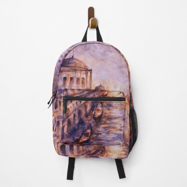 Item preview, Venice Golden Canal Watercolor designed and sold by FontheadArt.