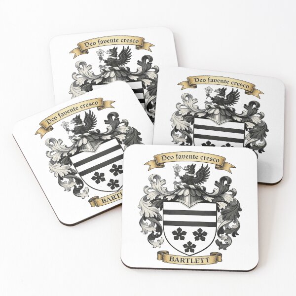 Item preview, The Bartlett Family Coat of Arms designed and sold by BagTown Clans.