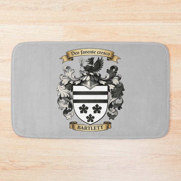 Item preview, The Bartlett Family Coat of Arms designed and sold by BagTown Clans.