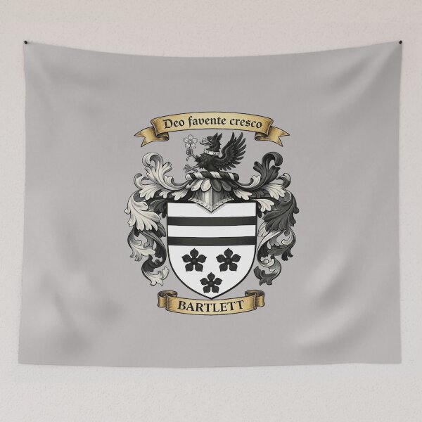 Item preview, The Bartlett Family Coat of Arms designed and sold by BagTown Clans.