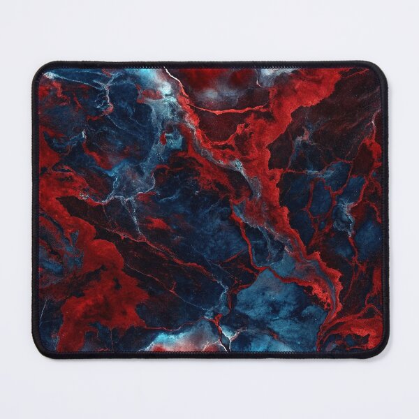 Item preview, A vibrant abstract artwork with red and blue colors designed and sold by Creative88Art.