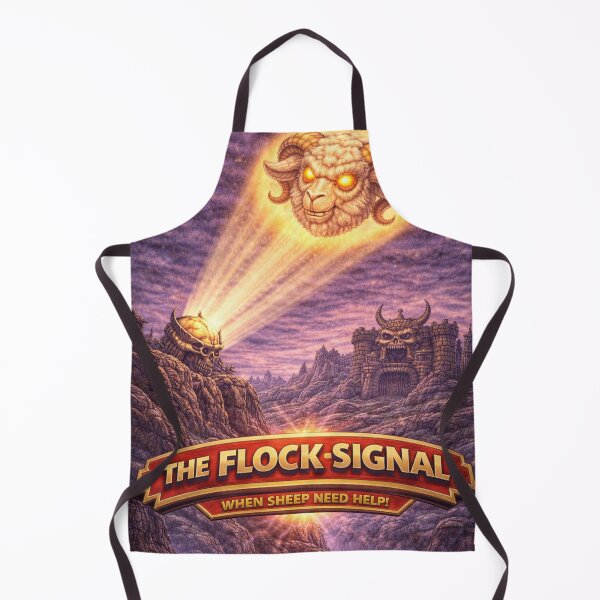 Item preview, The Flock Signal, Beacon of the Pasture Protector | Sheep-Man Sheepism Parody designed and sold by Thpoar.