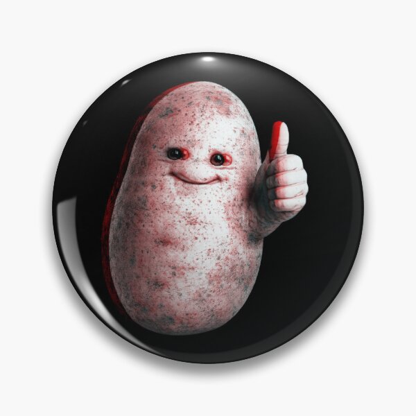 Item preview, Weird Creepy Supportive Potato Thumbs Up Funny Bizarre  designed and sold by ArcanePrintsxo.