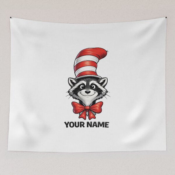 Item preview, The Raccoon in The Hat Autism Awareness designed and sold by gear-posters.