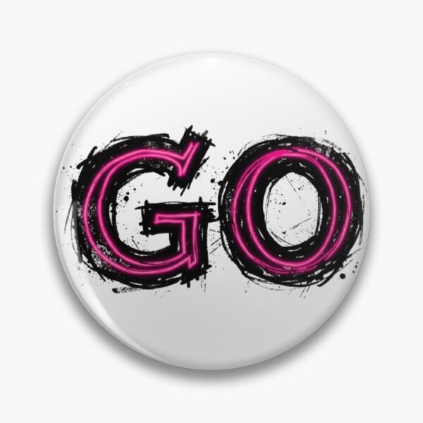 Item preview, GO Pink Grunge: estética K-Pop dibujada a mano designed and sold by storeAC.