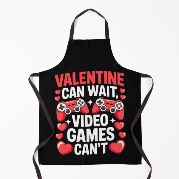 Item preview, Valentine Can Wait Video Games Can't designed and sold by YounexxART.