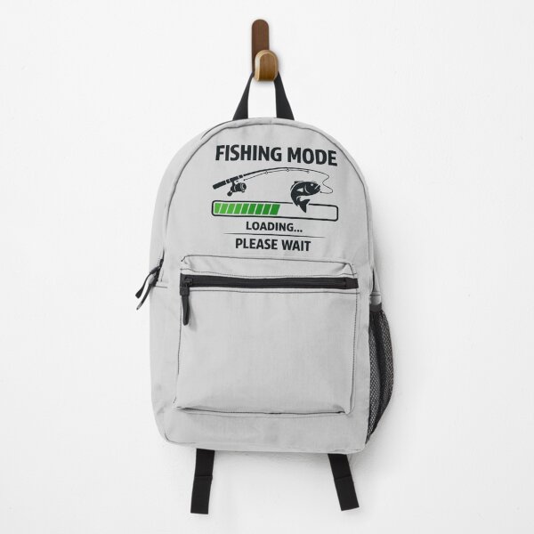 Item preview, Fishing Mode Loading – Funny Fishing Humor Design designed and sold by PaulaDesignCo.