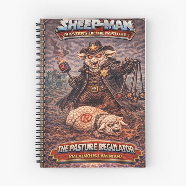 Item preview, The Pasture Regulator, Villainous Lawman of the Woold West | Sheep-Man Sheepism Parody designed and sold by Thpoar.