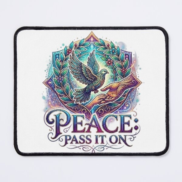 Item preview, PEACE: PASS IT ON designed and sold by likbatonboot.