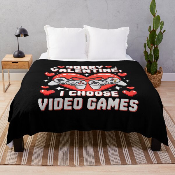 Item preview, Sorry Valentine I Choose Video Games Cute Gamer Design designed and sold by YounexxART.