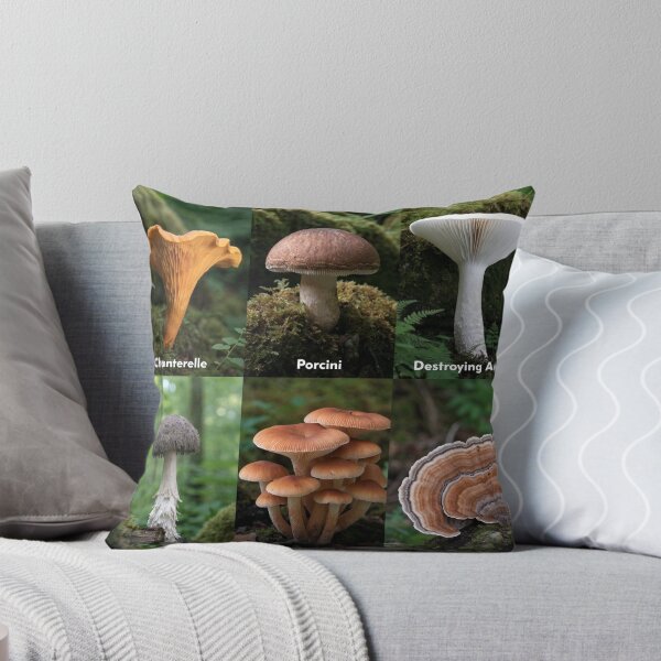 Item preview, A collection of various wild mushrooms designed and sold by Creative88Art.