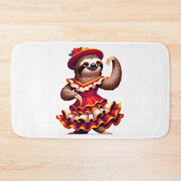 Item preview, Funny Flamenco Dancing Sloth – Cute Spanish Dance Animal designed and sold by CyfroweMysli.