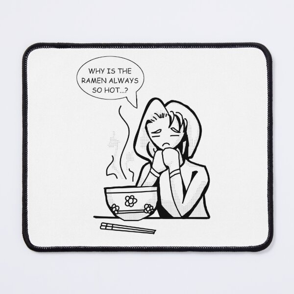 Item preview, Why Is The Ramen Always So Hot? designed and sold by StudioSaria.