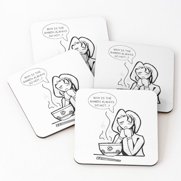 Item preview, Why Is The Ramen Always So Hot? designed and sold by StudioSaria.