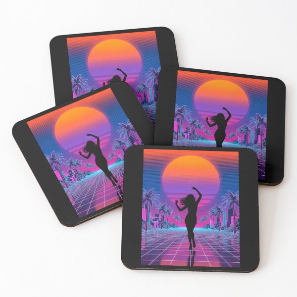 Item preview, Woman on Sunset Synthwave designed and sold by Craigonart.