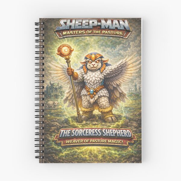 Item preview, The Sorceress Shepherd, Weaver of Pasture Magic | Sheep-Man Sheepism Parody designed and sold by Thpoar.
