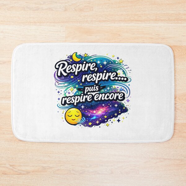 Item preview, Geek T-shirt/Poster – Breathe Then Breathe Again – Space Illustration designed and sold by Thethe-Shop.