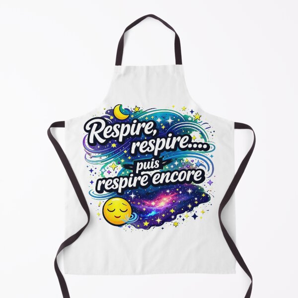 Item preview, Geek T-shirt/Poster – Breathe Then Breathe Again – Space Illustration designed and sold by Thethe-Shop.