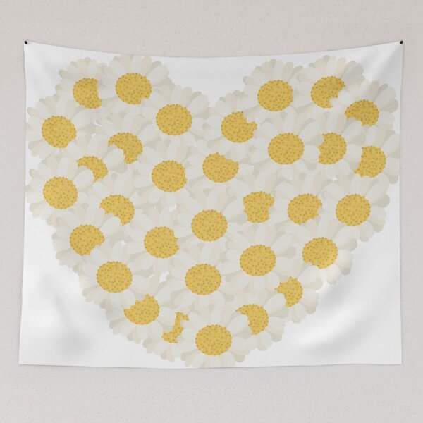 Item preview, Daisies heart designed and sold by MKathe_art.